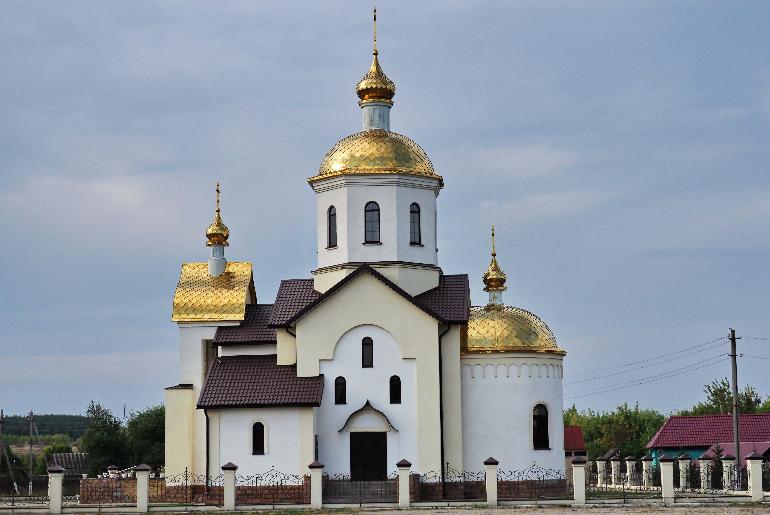 Никольский храм Бековский район 