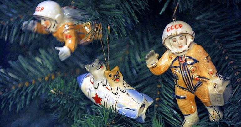 В Пензе проходит выставка старинных елочных игрушек и новогодних украшений