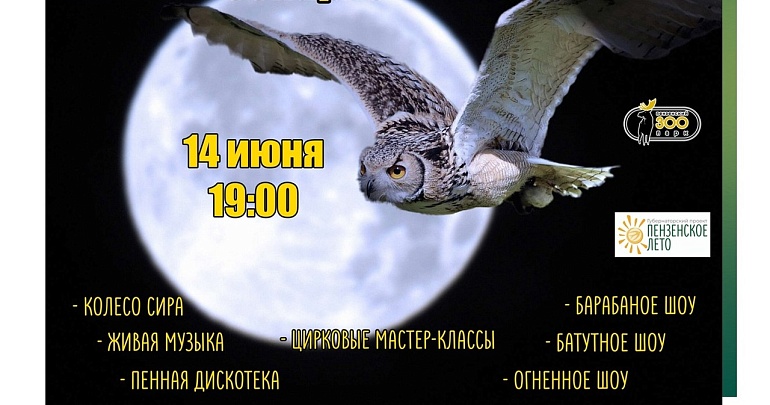  В Пензенском зоопарке пройдет акция «Ночь в зоопарке»