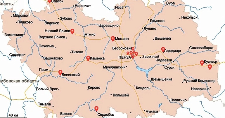 Электрозарядная инфраструктура Пензенской области Электрозарядная инфраструктура Пензенской области